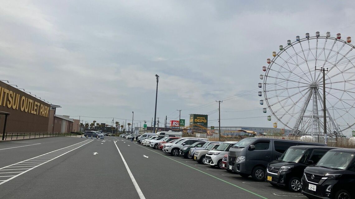 木更津には大型の商業施設が集積（筆者撮影）