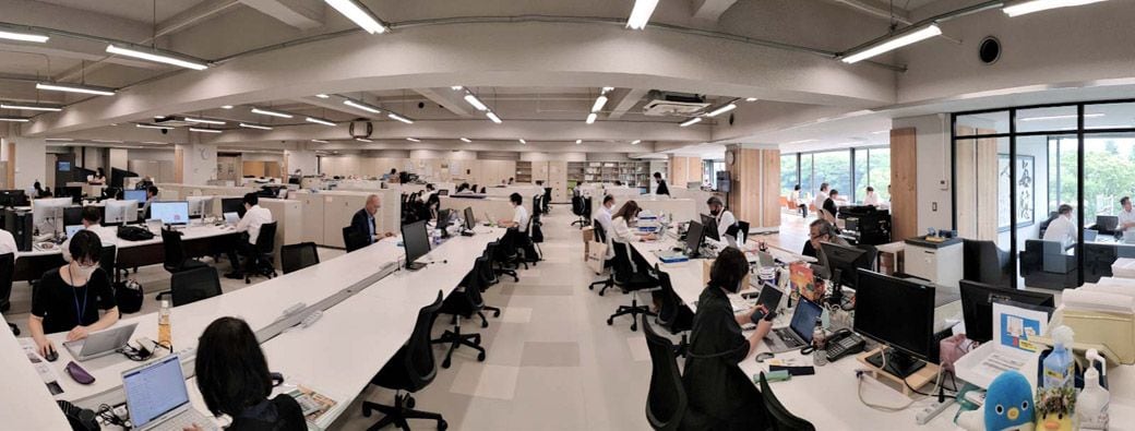 3階の営業総本部エリア