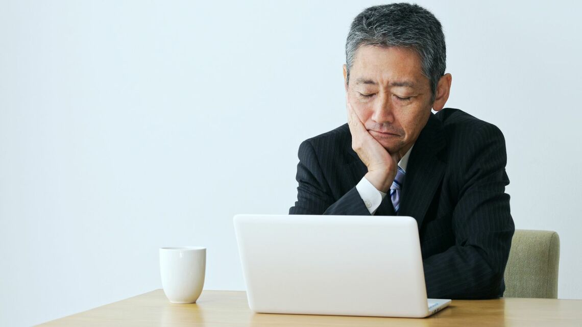 働かないおじさん