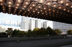 エントランスから見える風景は大きく変わった