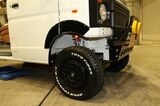アソモビ2022 in Makuhari出展車両。ダムドの外装コンプリートキットを装着したTスタイルオートセールスのエブリイ（筆者撮影）