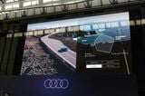 アウディ「A6 e-tron」シリーズおよび発表会の様子（写真：三木 宏章）