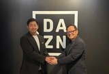 DAZN Japan の笹本裕CEOと鷲崎氏（写真：ジャパンリーグ提供）