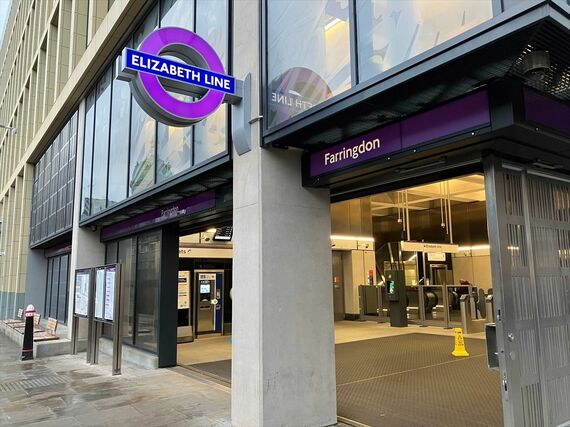 Farringdon Station Elizabeth line