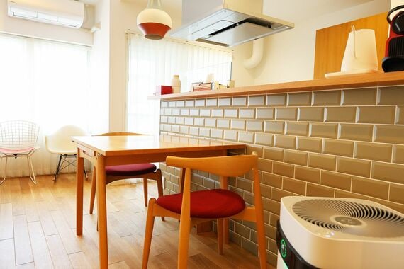 北欧風の温かみがあるインテリア