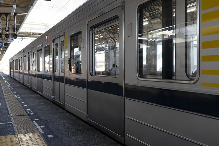 宇都宮線は全列車が20400型。写真に見える扉は