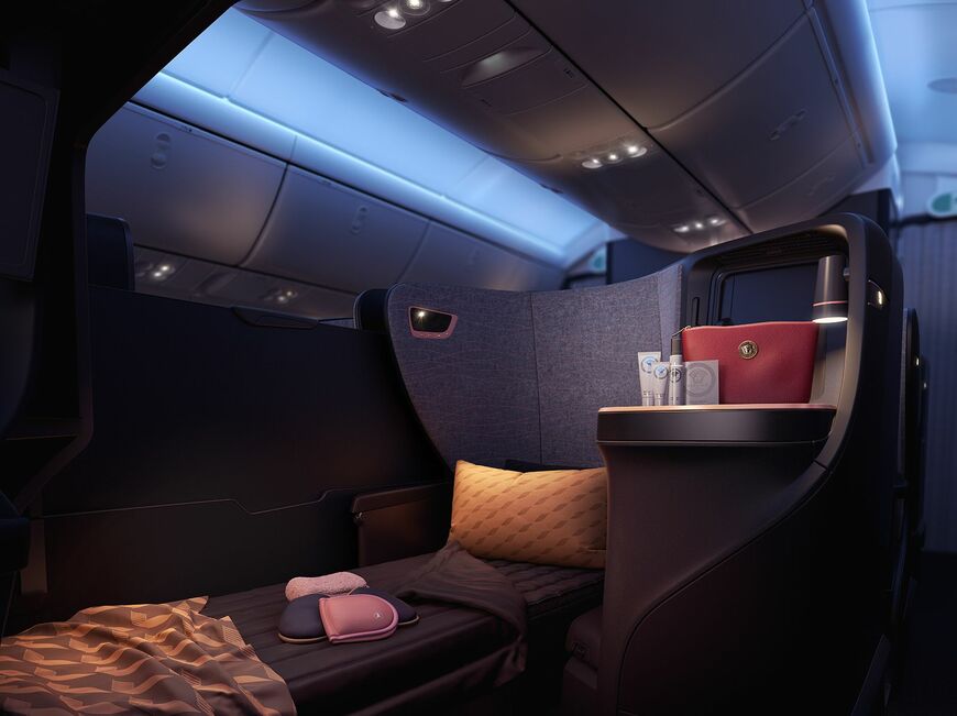 ターキッシュ エアランズのビジネスクラス