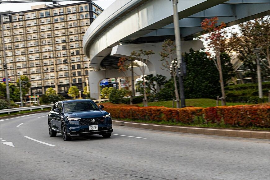 ホンダ「ヴェゼル e:HEV RS」（写真：三木 宏章）