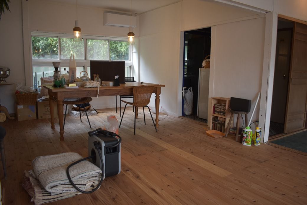 改修工事がほとんど終わった部屋も（筆者撮影）