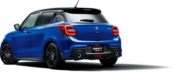 スイフトスポーツ特別仕様車「ZC33S Final Edition」のリアビュー