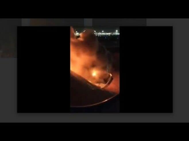 【羽田空港衝突事故】JAL機の乗客が撮影し…