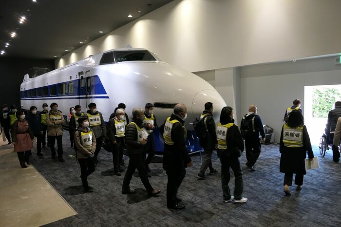 京都鉄道博物館の帰宅困難者対策訓練