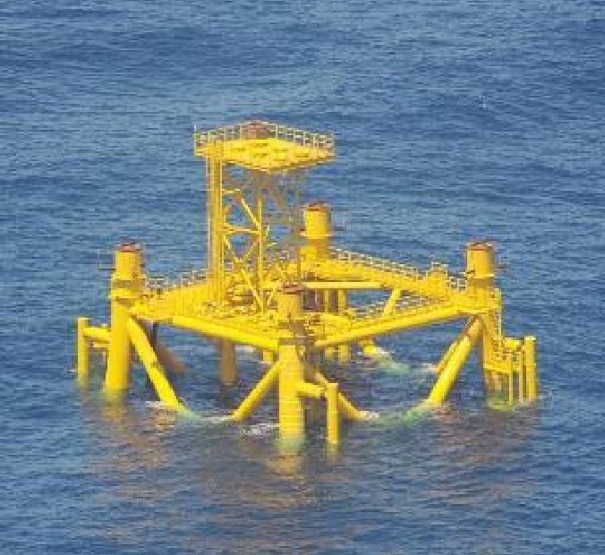2015年5月に設置が確認された土台（第11基）