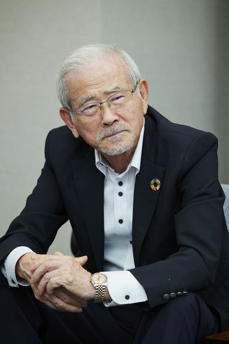 東洋経済の取材に応じた山田会長（撮影：谷川真紀子）