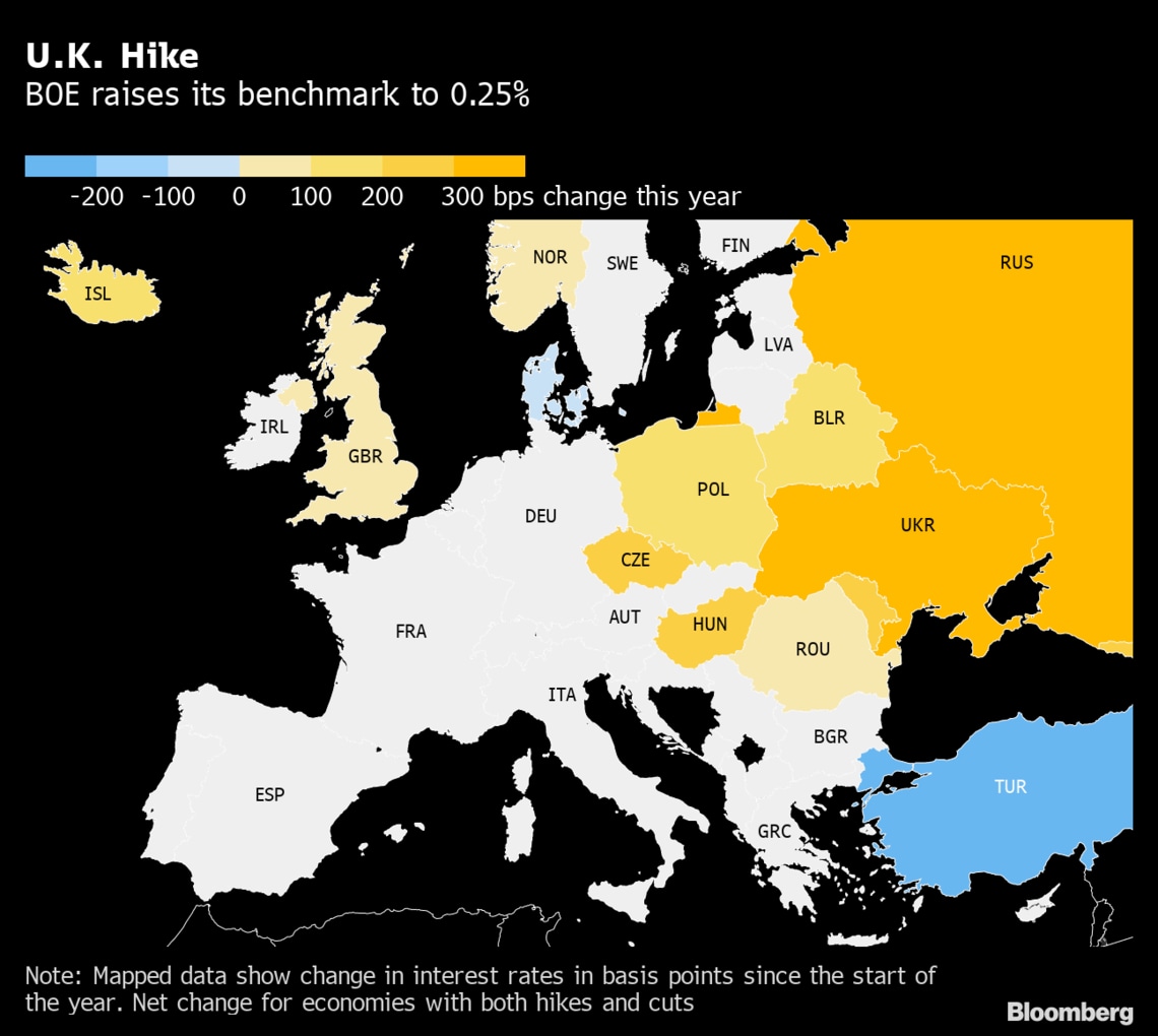 イングランド銀行､政策金利を0.25％に引き上げると発表｜会社四季報オンライン