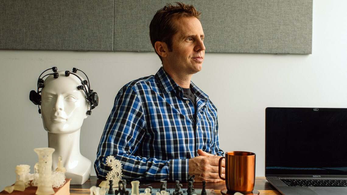 OpenAIでAIの開発に携わっていたジェフ・クルーン(写真:Alana Paterson/The New York Times)