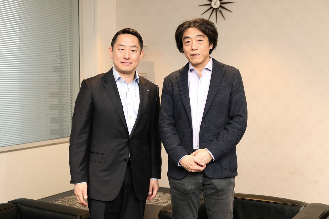 ソニー・ホンダモビリティの川西泉社長とマイクロソフト米国本社の沼本健CMO