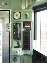 現在の信号システム「D-ATS-P」対応の機器類は後から取り付けた（記者撮影）