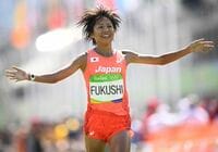 五輪女子マラソン､福士14位･田中19位 スムゴングがケニア勢女子で初の金メダル