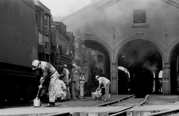 浜田機関区 蒸気