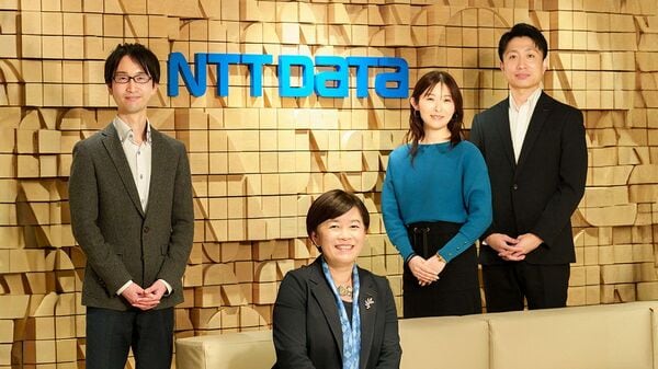 NTTデータグループの｢骨格｣をデザインする