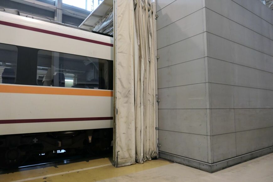 南栗橋工場の自動気吹装置