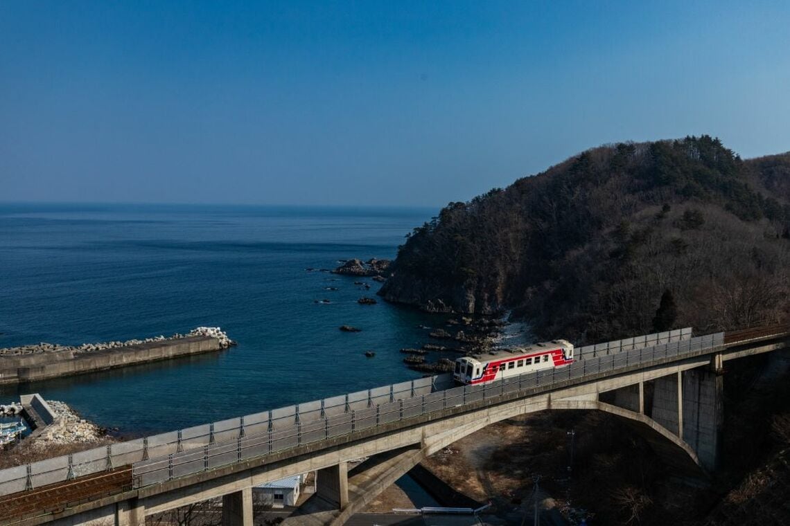 三陸鉄道の旧北リアス線区間