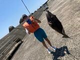 釣り遠足で魚を釣った時の様子（画像提供：片野田隆紀）