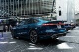 アウディ「A6 e-tron」シリーズおよび発表会の様子（写真：三木 宏章）