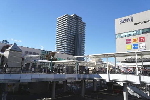 東武・JR川越駅の東口