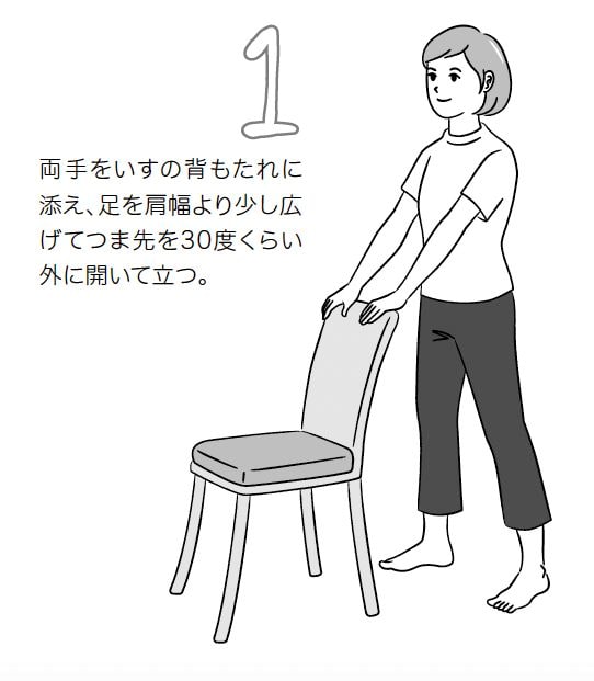 10秒スクワット