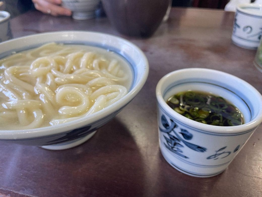 「長田 in 香の香」の釜揚げうどん