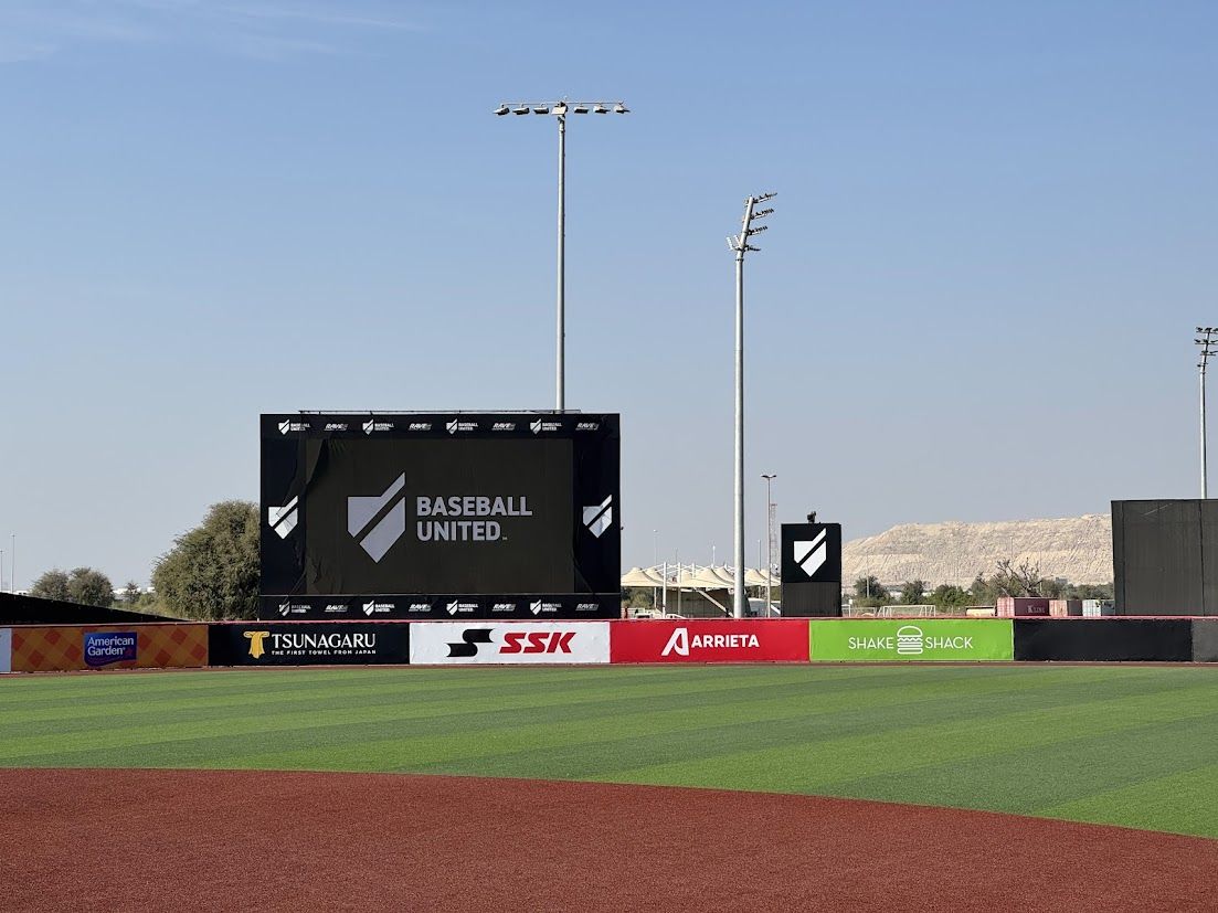 スタジアムも新設された（写真：金沢慧氏）