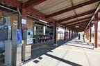 ふかや花園駅構内