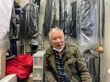 平松商店の店主 平松義和さん（80歳）（筆者撮影）