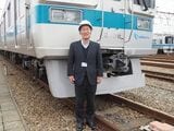 「2000形は車両設計の師匠のような存在」と語る小田急電鉄運転車両部の鈴木剛志さん（記者撮影）