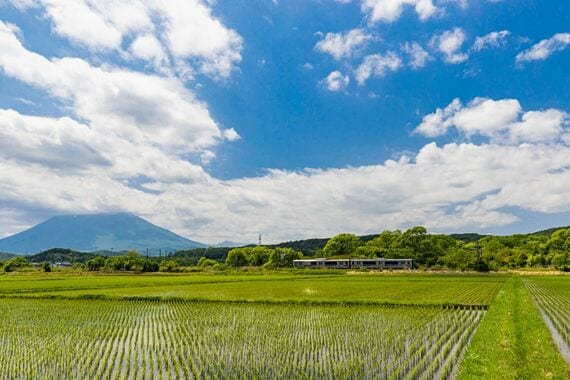 いわて銀河鉄道の貨物列車