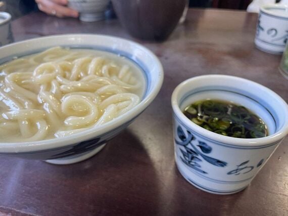 「長田 in 香の香」の釜揚げうどん