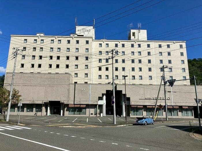廃墟となったホテルシューパロ