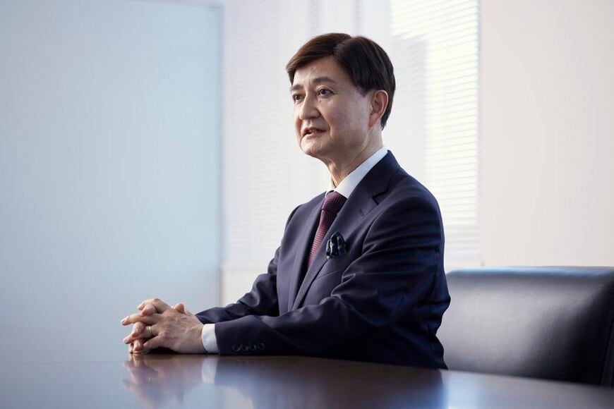 AOKIホールディングス代表取締役社長 田村春生氏。2022年12月、同役職に就任（写真：AOKI-HD）