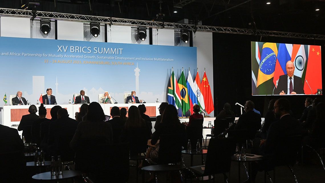 南アフリカで開催された第15回BRICS首脳会議