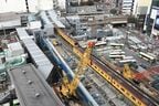 2016年の線路切り替え工事直前の様子