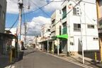 武州長瀬駅付近には昔ながらの商店街も