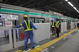 東急電鉄は2019年度中に東横線・田園都市線・大井町線の全駅にホームドアを設置する（編集部撮影）