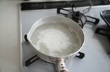 鍋にかけた米