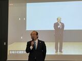 武蔵野大学学長の西本氏（撮影：中曽根氏）