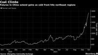 中国､急激な気温低下で暖房シーズン早期到来 石炭先物価格は急上昇､エネルギー危機に拍車