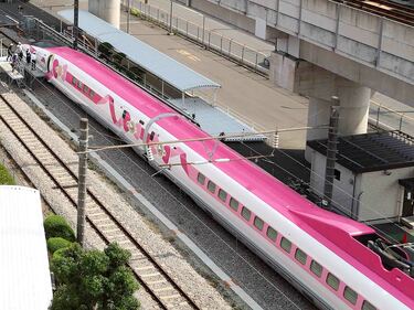 ハローキテイ JR西日本】山陽新幹線500系ハローキティ新幹線 運行終了へ | Railway