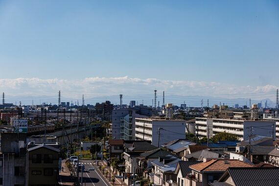 新越谷駅ホームから見える武蔵野線