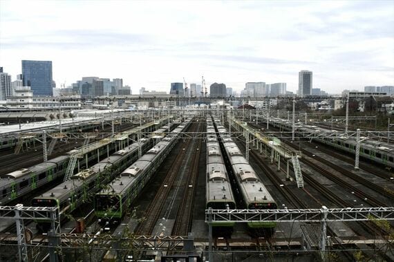 山手線車両基地 大井町トラックス